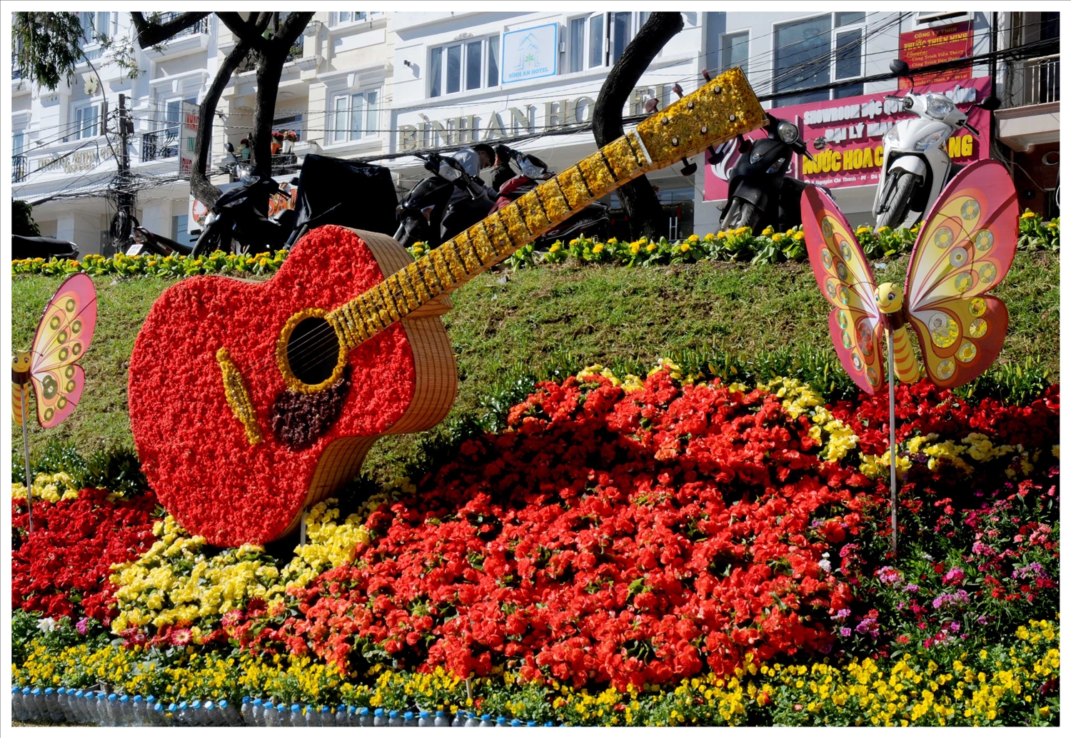 The Da Lat Flower Festival 2024 will run for nearly a month. The Da Lat Flower Festival 2024 will run for nearly a month.
