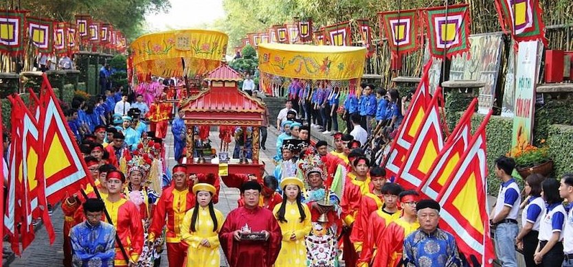 The Hung Kings Temple Festival is one of Vietnam’s biggest The Hung Kings Temple Festival is one of Vietnam’s biggest